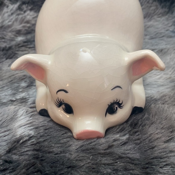 Vintage Piggy Bank Ceramic Pig - Picture 12 of 16
